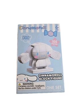 Sanrio CINNAMOROLL Building Block FIGURE Toy 105 Pieces NEW Hello Kitty Friend
